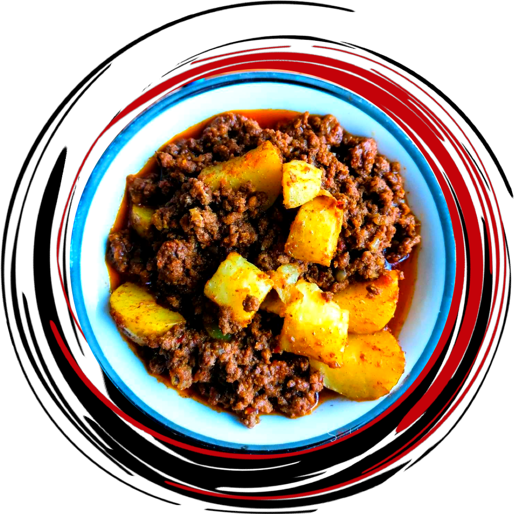 ALOO KEEMA