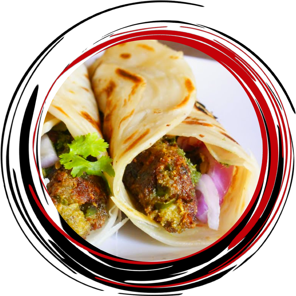 LAMB SEEKH KEBAB WRAPZ